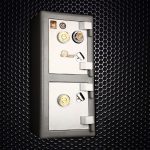 گاوصندوق گاو صندوق کاوه 250DKR دوطبقه کلید و رمز تایوانی